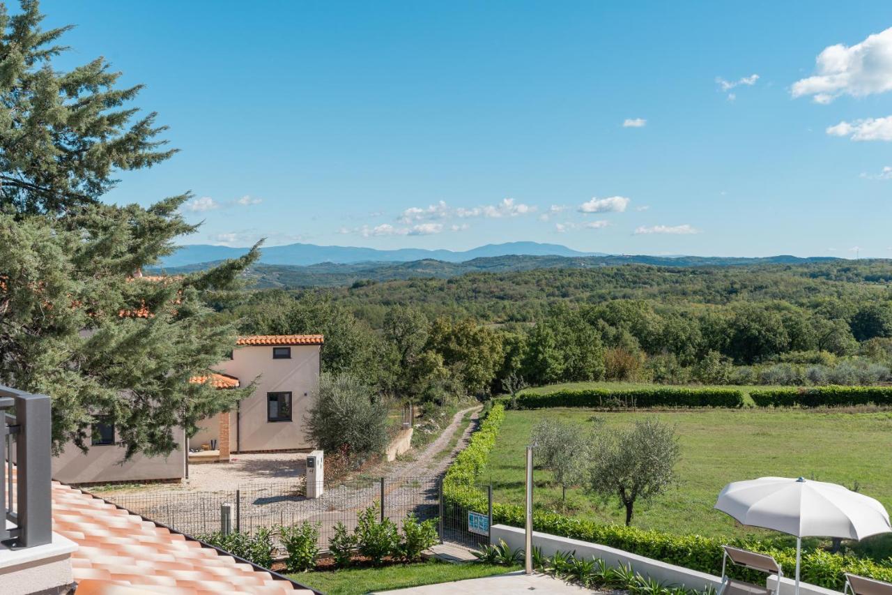 Villa Atop The Village With Stunning View Vižinada Extérieur photo